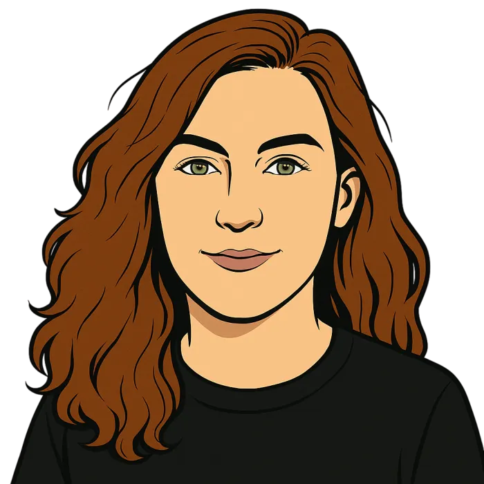 Illustrated portrait of Maria J. Almeida